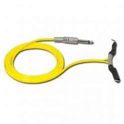 Silicone Yellow Clip cord 