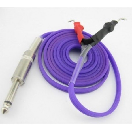 Silicone purple Clip cord 