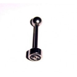 Body piercing Tongue CHANEL 17mm