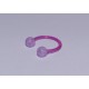 Piercing Circular acril violet deschis 10mm