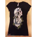 Tricou Dama Day of The Dead Roses